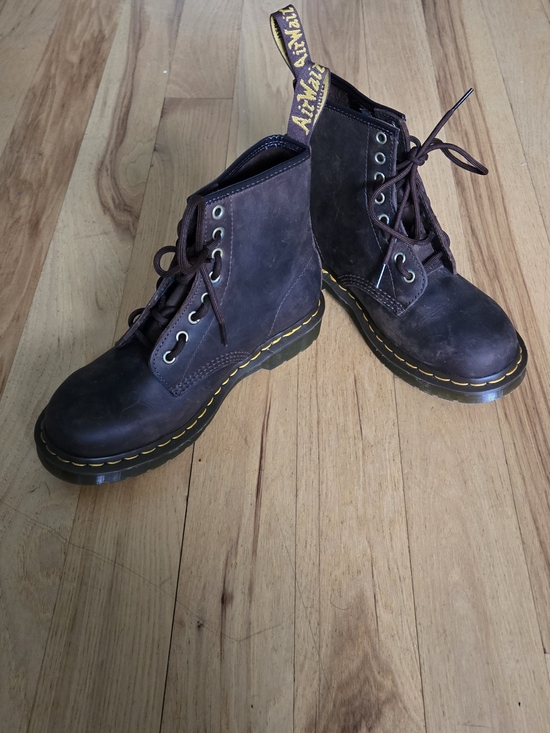 Dr. Martens 1460 Crazy Horse Brown Leather Lace Up main image 15